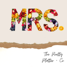 Load image into Gallery viewer, Custom Letter Platters