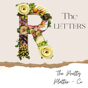 Custom Letter Platters